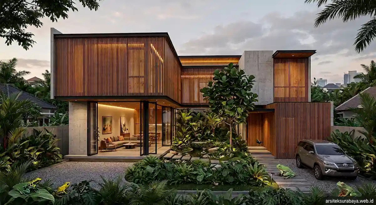 Arsitek Rumah Kontemporer Surabaya Selatan