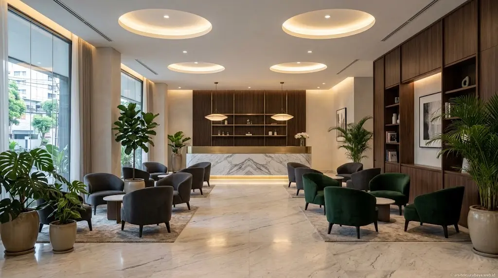 Desain Interior Boutique Hotel Surabaya Pusat