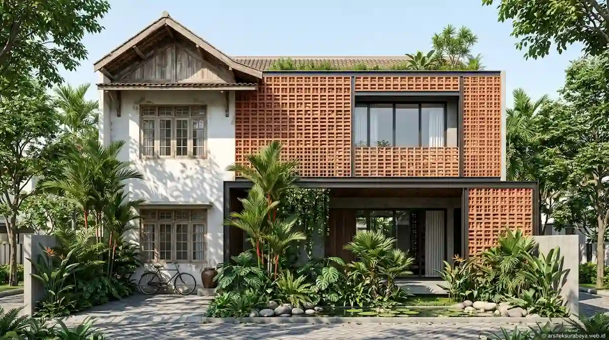 Strategi Renovasi Rumah Tua Menjadi Modern Tropis di Surabaya