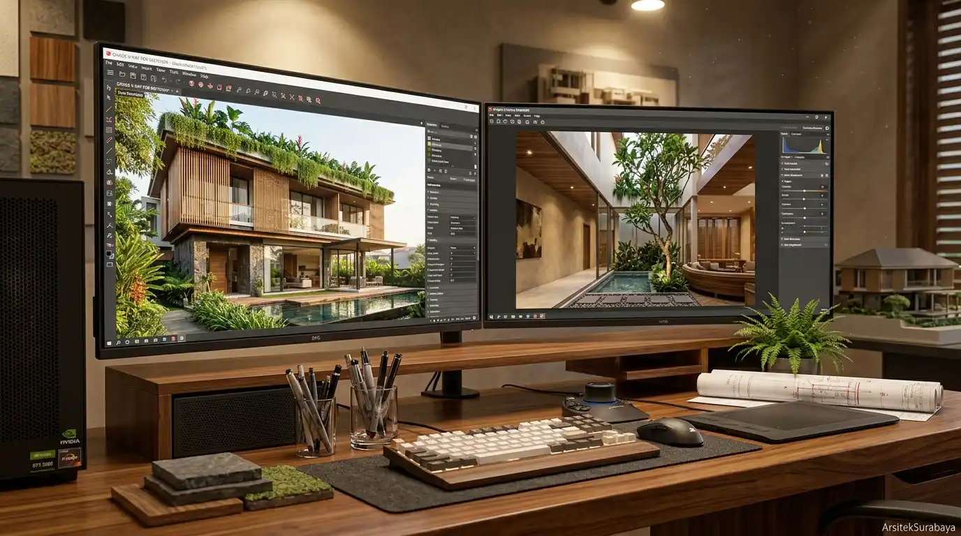 Visualisasi 3D Berkualitas Tinggi